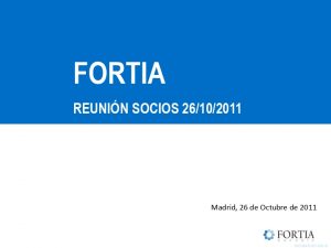 Icon of Jornada FORTIA Socios Completa 26 10 2011